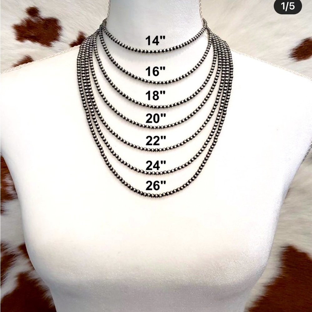 Navajo pearl jewelry